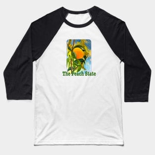 Georgia, The Peach State Baseball T-Shirt